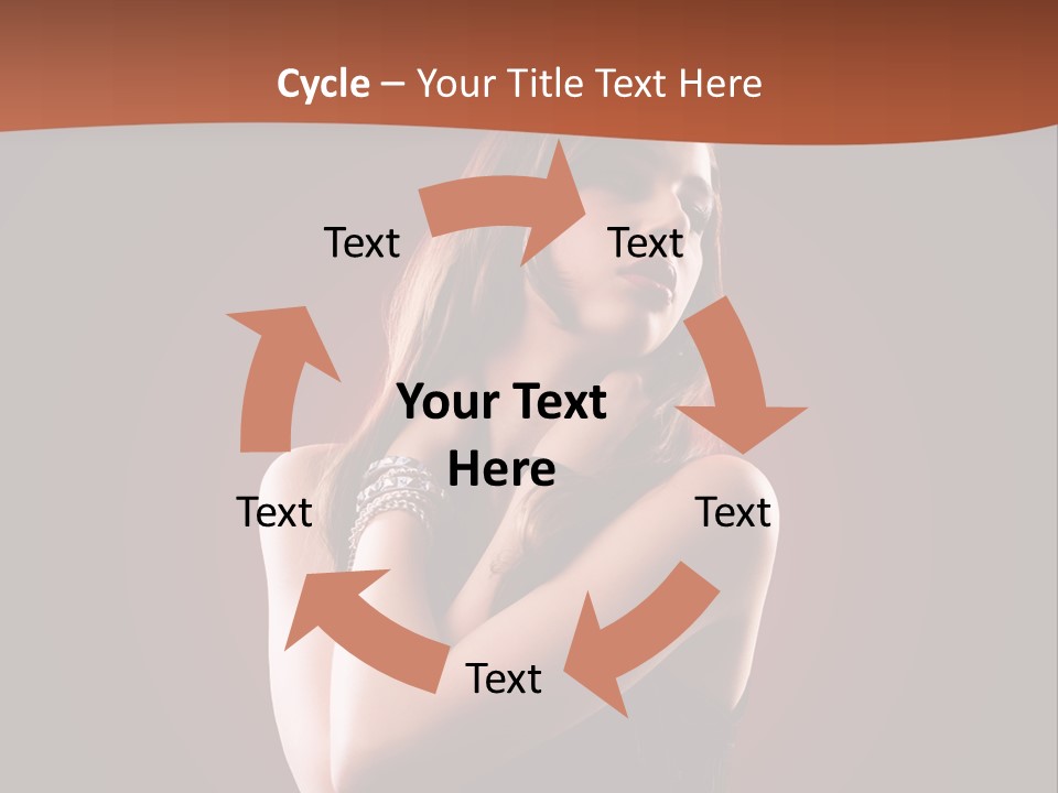 Tanzend Attraktiv Disko PowerPoint Template