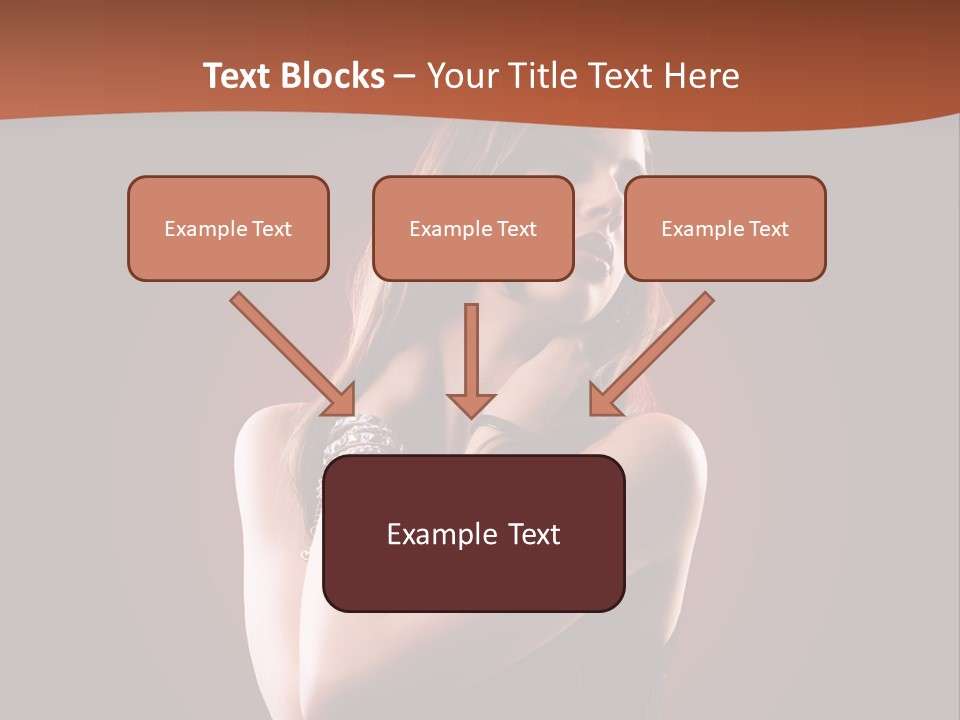 Tanzend Attraktiv Disko PowerPoint Template