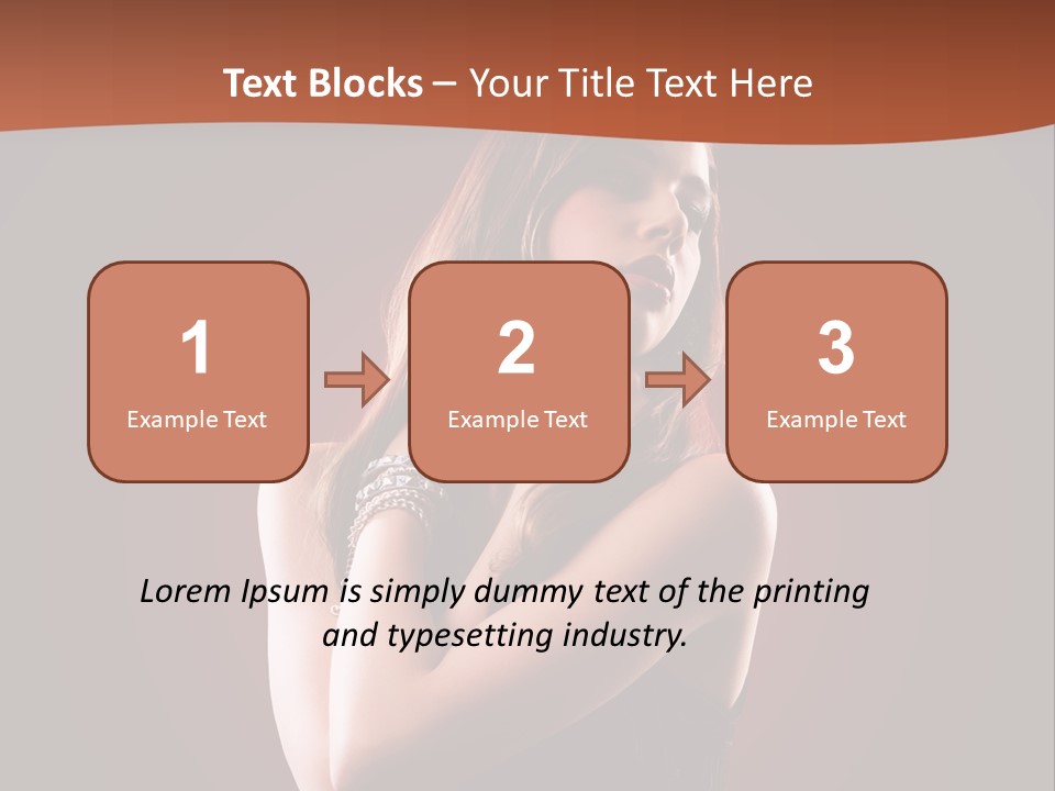 Tanzend Attraktiv Disko PowerPoint Template