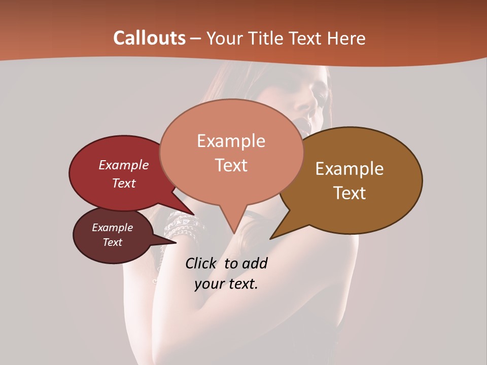 Tanzend Attraktiv Disko PowerPoint Template