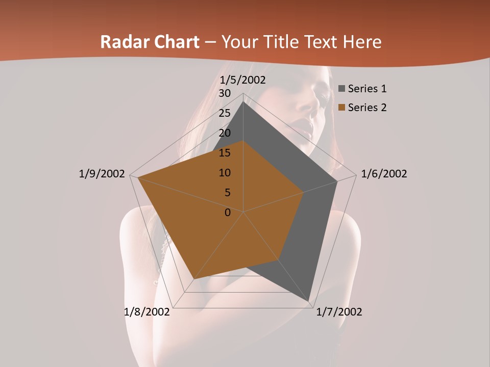 Tanzend Attraktiv Disko PowerPoint Template