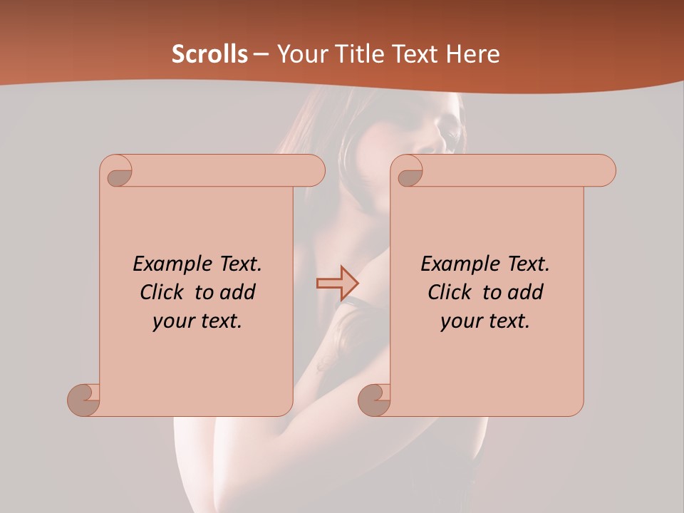 Tanzend Attraktiv Disko PowerPoint Template