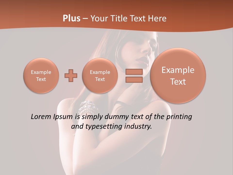 Tanzend Attraktiv Disko PowerPoint Template