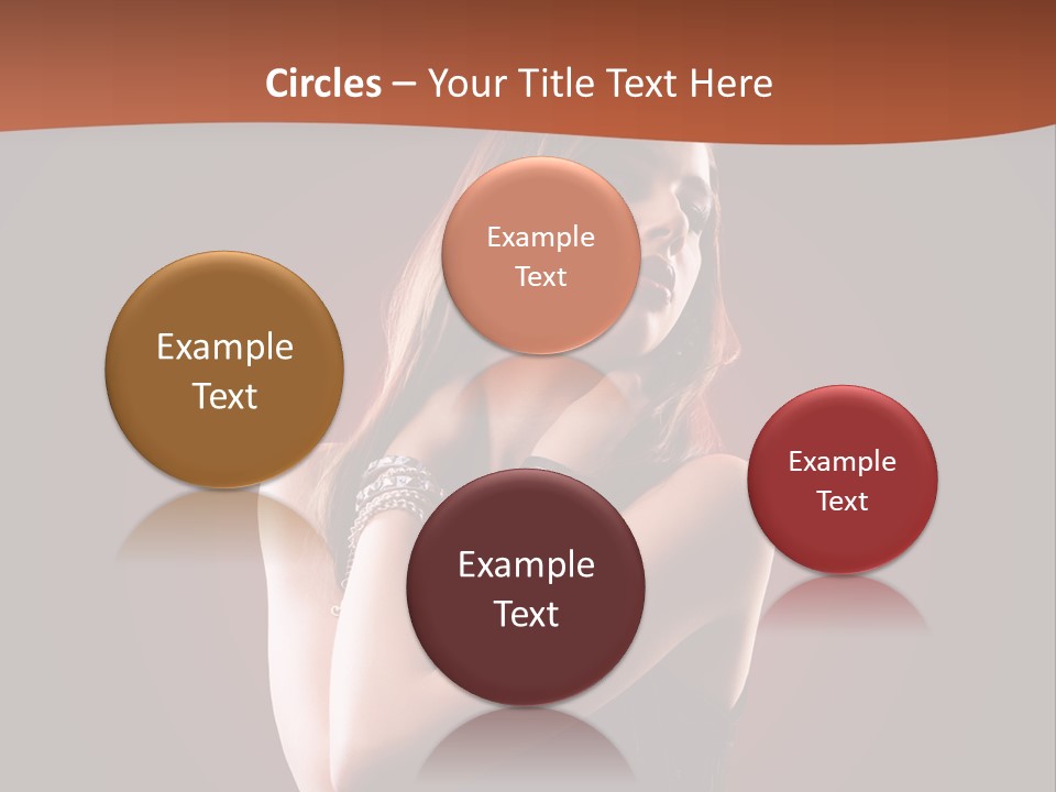 Tanzend Attraktiv Disko PowerPoint Template