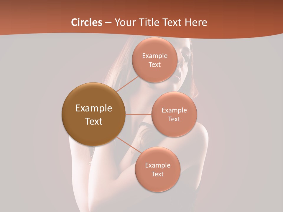 Tanzend Attraktiv Disko PowerPoint Template