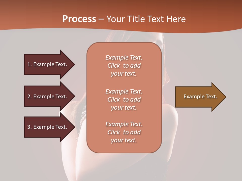 Tanzend Attraktiv Disko PowerPoint Template
