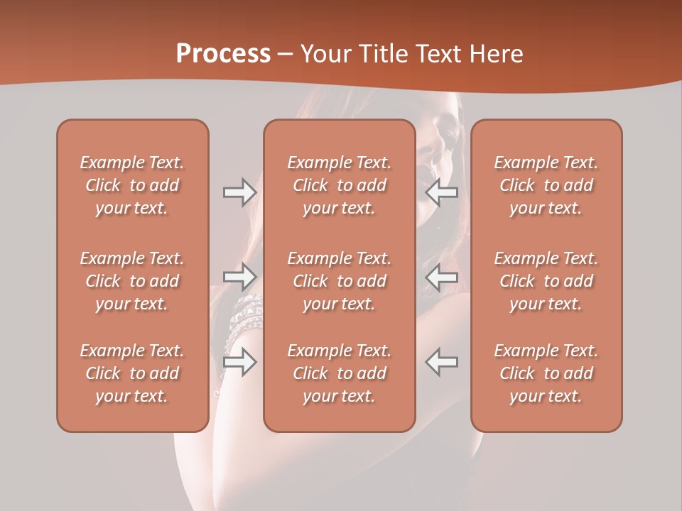 Tanzend Attraktiv Disko PowerPoint Template