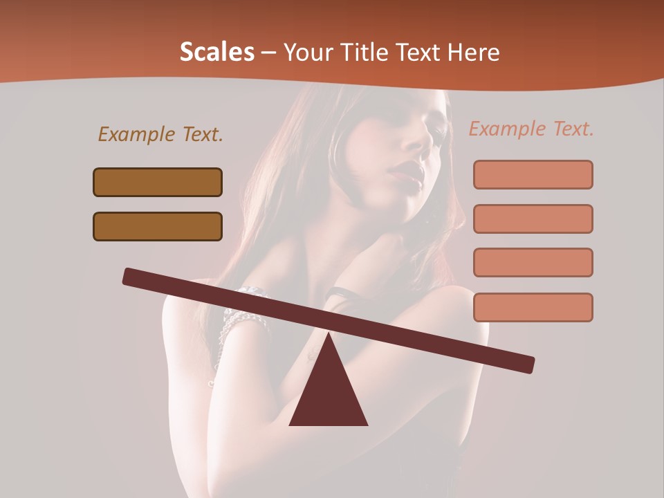 Tanzend Attraktiv Disko PowerPoint Template