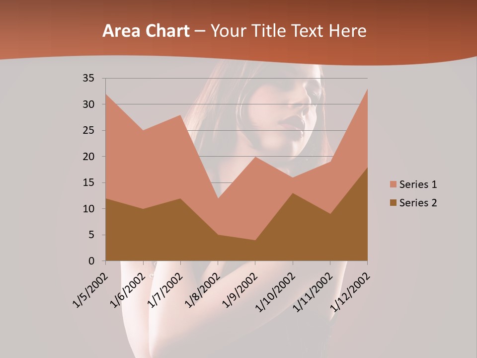 Tanzend Attraktiv Disko PowerPoint Template