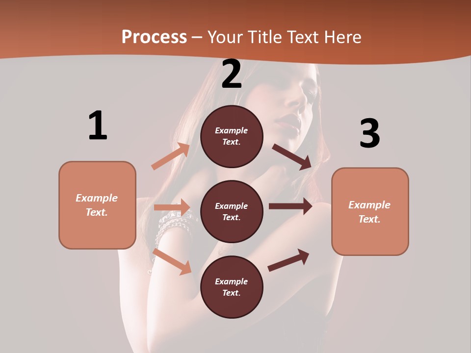 Tanzend Attraktiv Disko PowerPoint Template