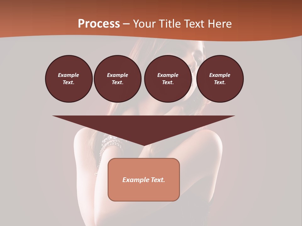 Tanzend Attraktiv Disko PowerPoint Template