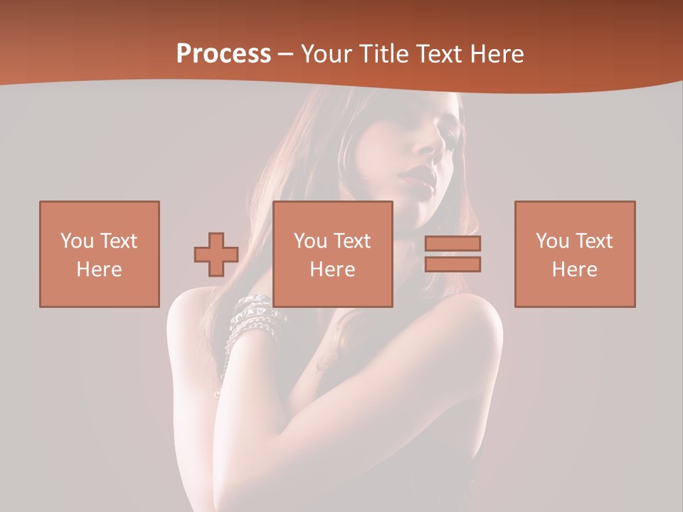 Tanzend Attraktiv Disko PowerPoint Template