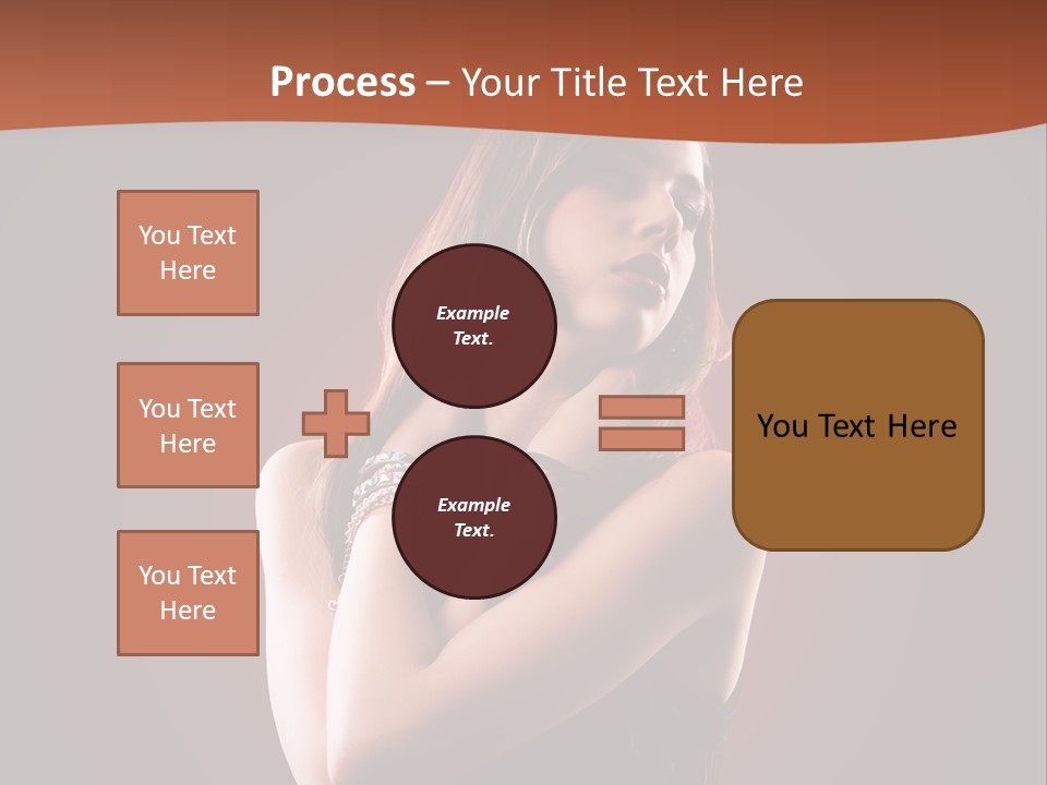Tanzend Attraktiv Disko PowerPoint Template