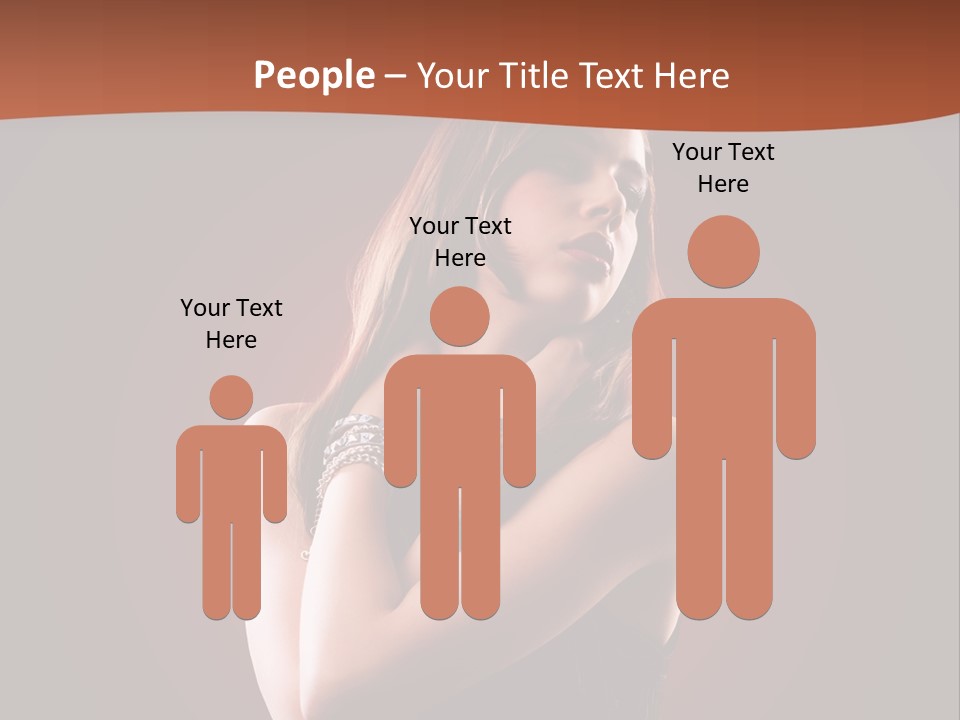 Tanzend Attraktiv Disko PowerPoint Template