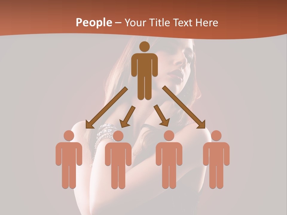 Tanzend Attraktiv Disko PowerPoint Template