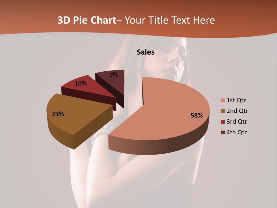 Tanzend Attraktiv Disko PowerPoint Template