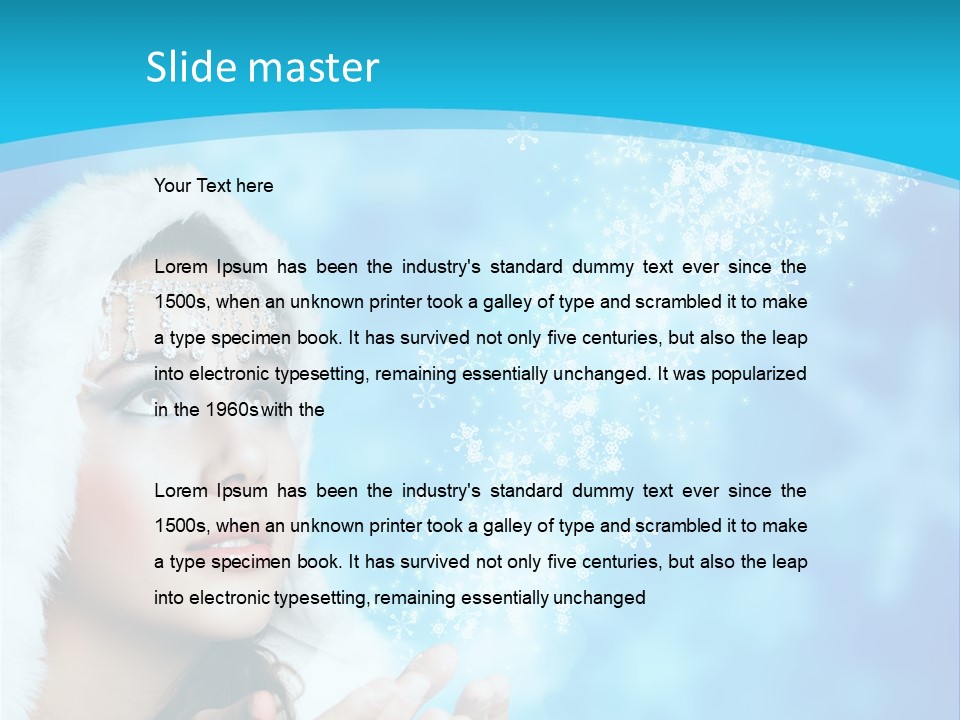 Christmas Weihnachten Intensiv PowerPoint Template