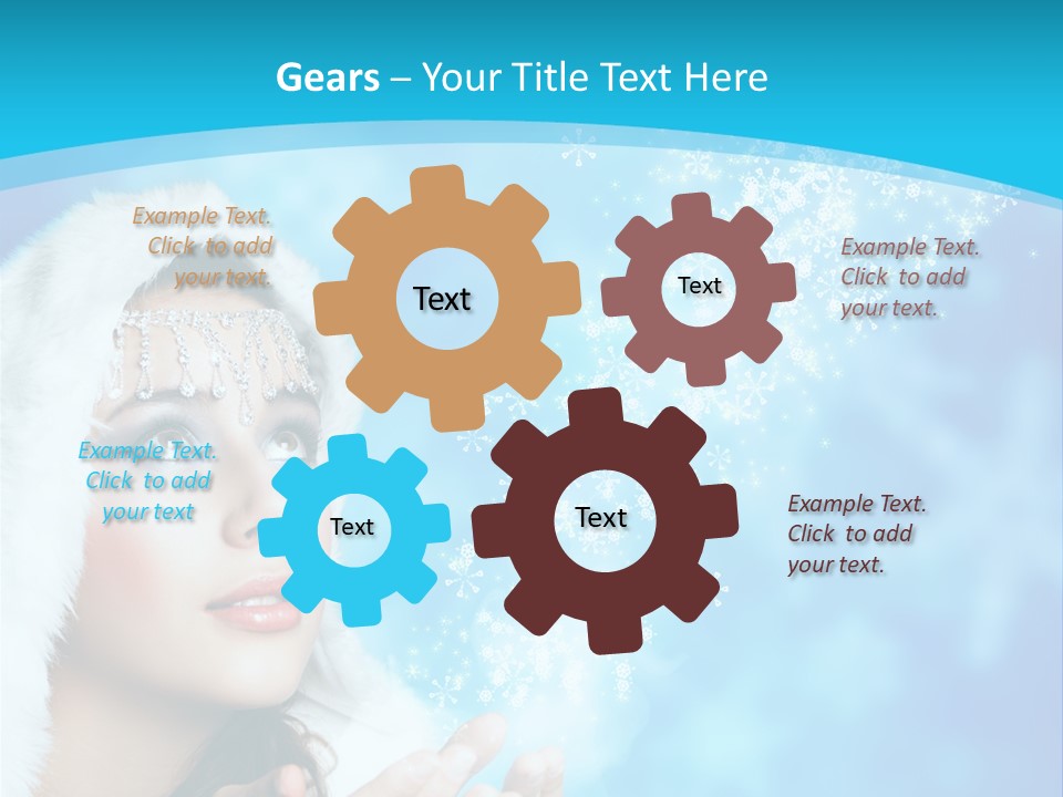 Christmas Weihnachten Intensiv PowerPoint Template