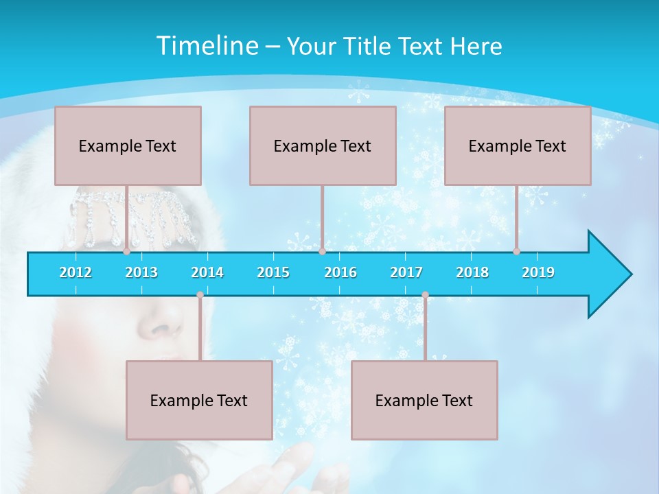 Christmas Weihnachten Intensiv PowerPoint Template