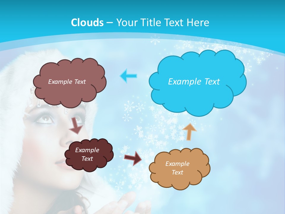 Christmas Weihnachten Intensiv PowerPoint Template