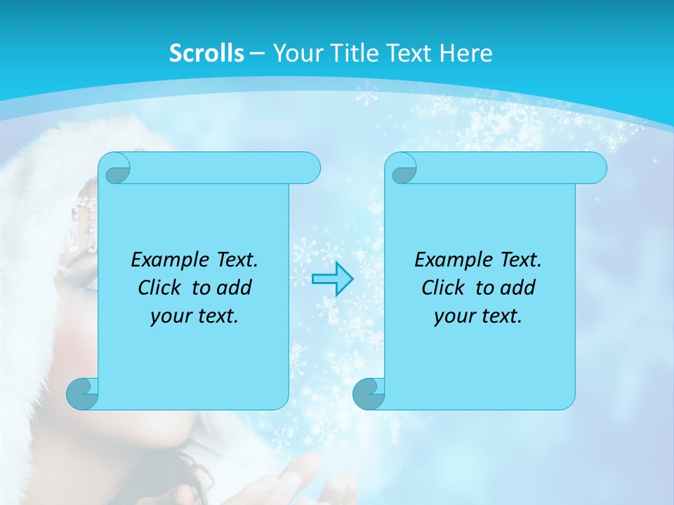 Christmas Weihnachten Intensiv PowerPoint Template