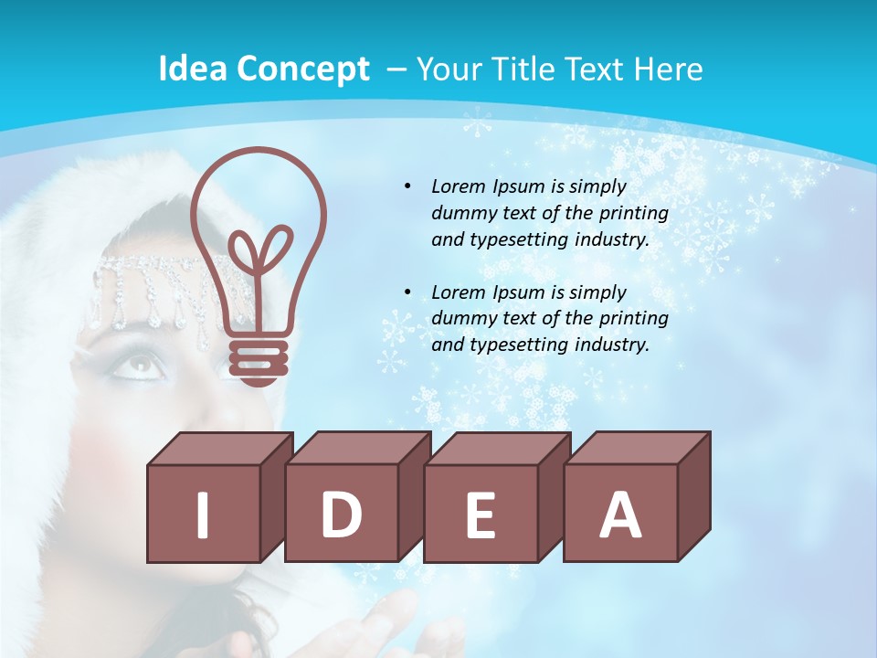 Christmas Weihnachten Intensiv PowerPoint Template