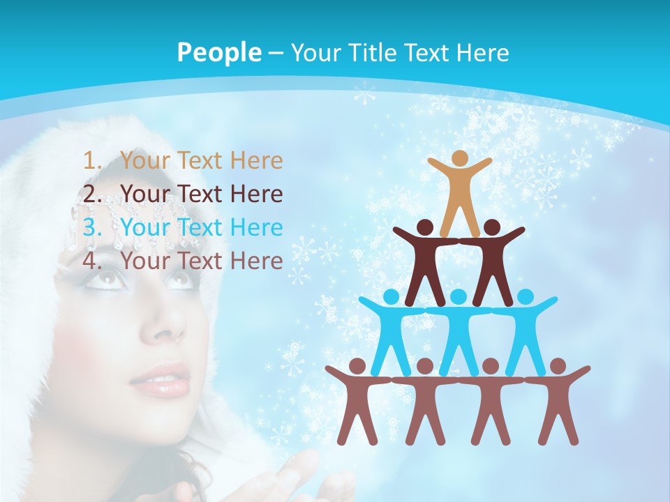 Christmas Weihnachten Intensiv PowerPoint Template