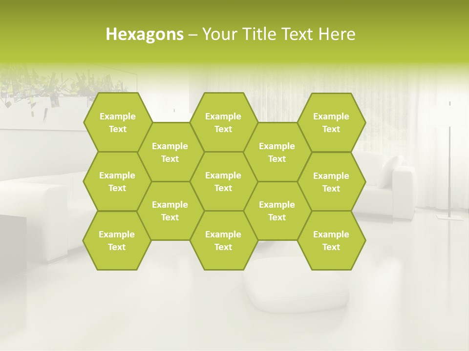 Eigenheim Leder Tisch PowerPoint Template