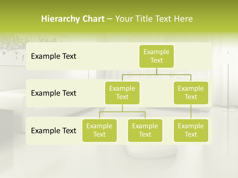 Eigenheim Leder Tisch PowerPoint Template