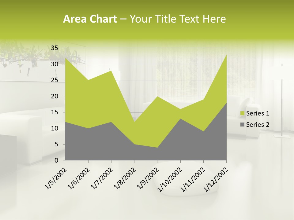Eigenheim Leder Tisch PowerPoint Template