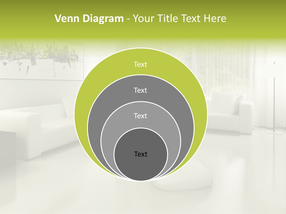 Eigenheim Leder Tisch PowerPoint Template