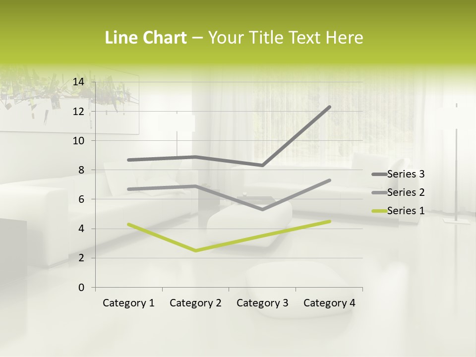 Eigenheim Leder Tisch PowerPoint Template
