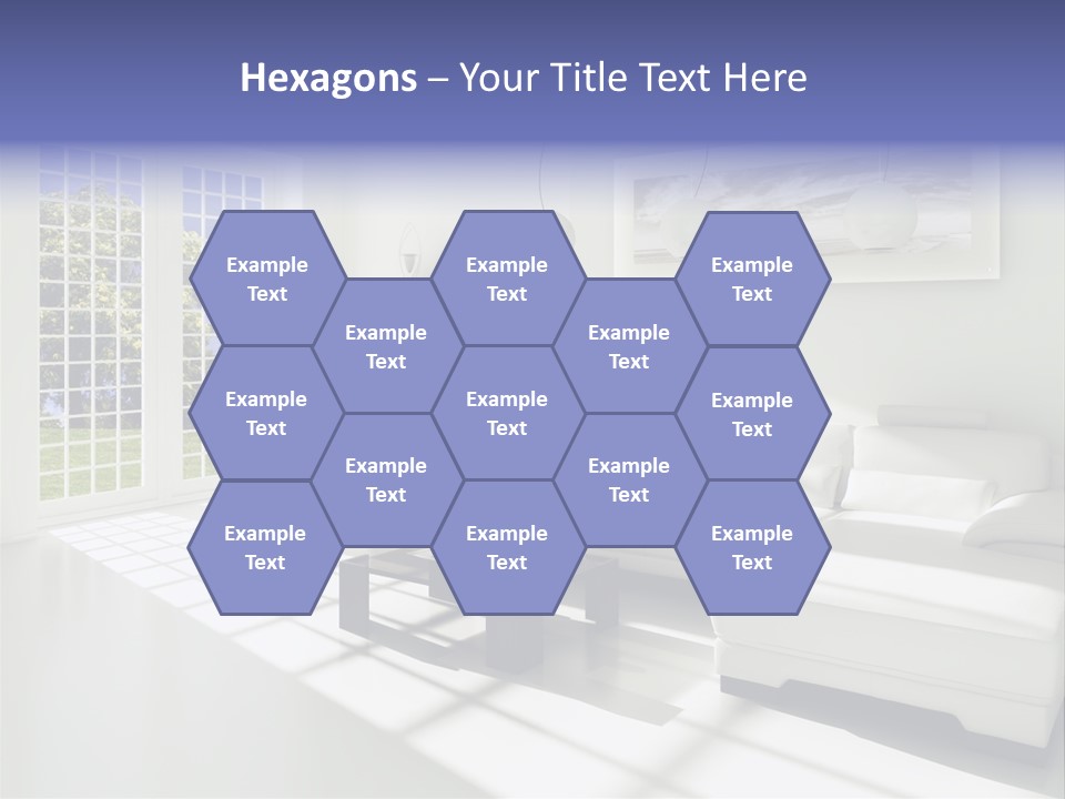 Tisch Wei Behaglich PowerPoint Template