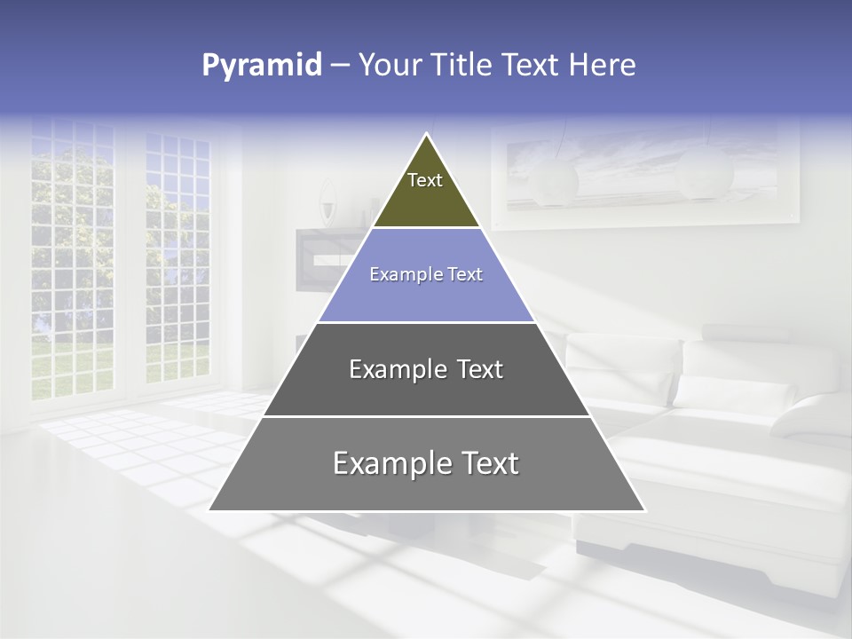 Tisch Wei Behaglich PowerPoint Template