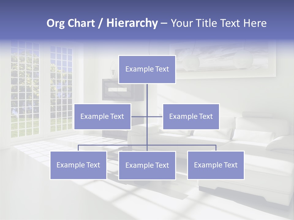 Tisch Wei Behaglich PowerPoint Template