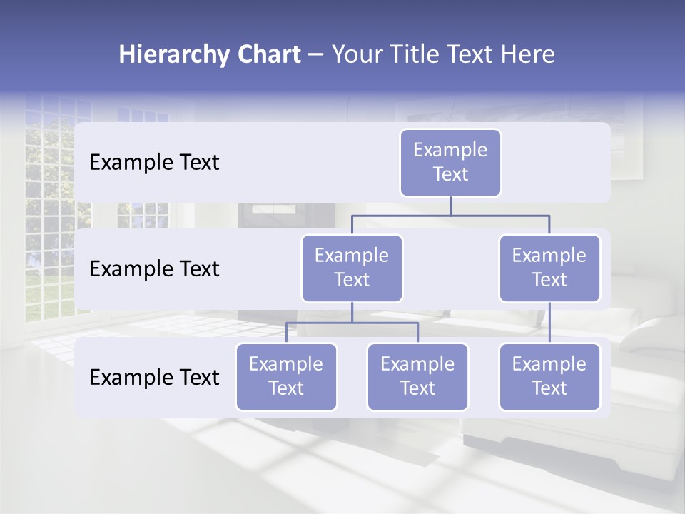 Tisch Wei Behaglich PowerPoint Template