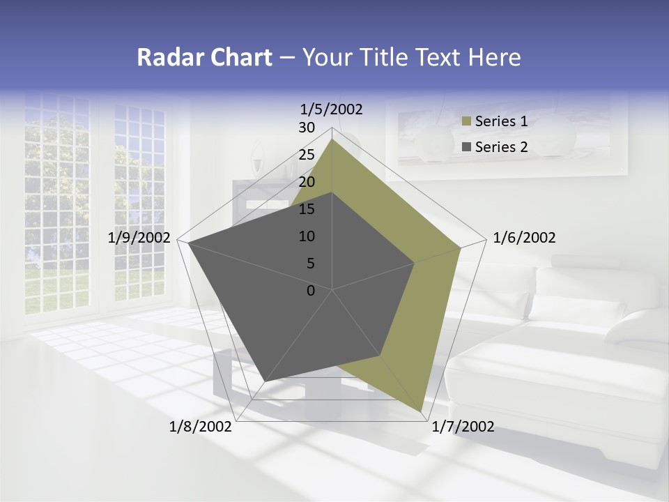 Tisch Wei Behaglich PowerPoint Template