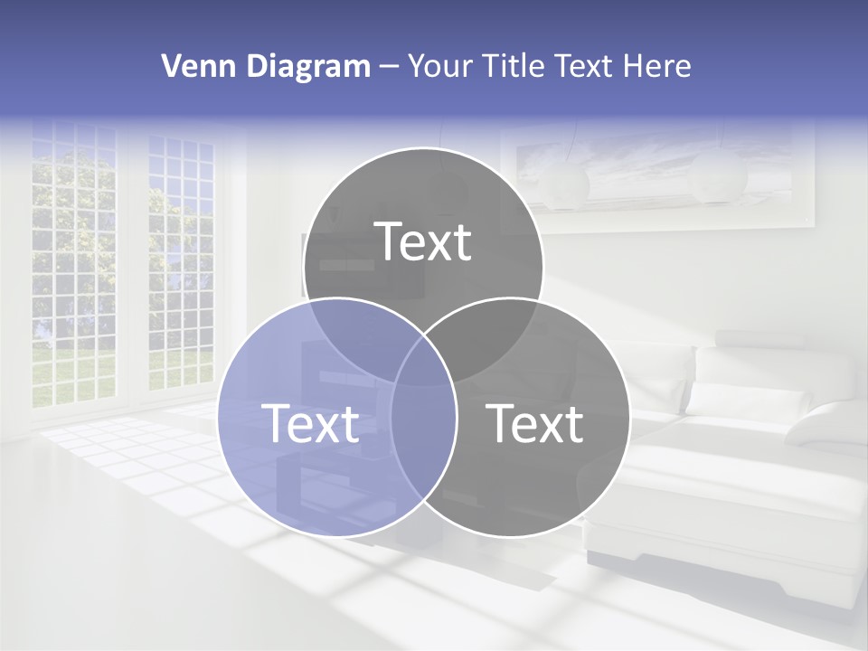 Tisch Wei Behaglich PowerPoint Template