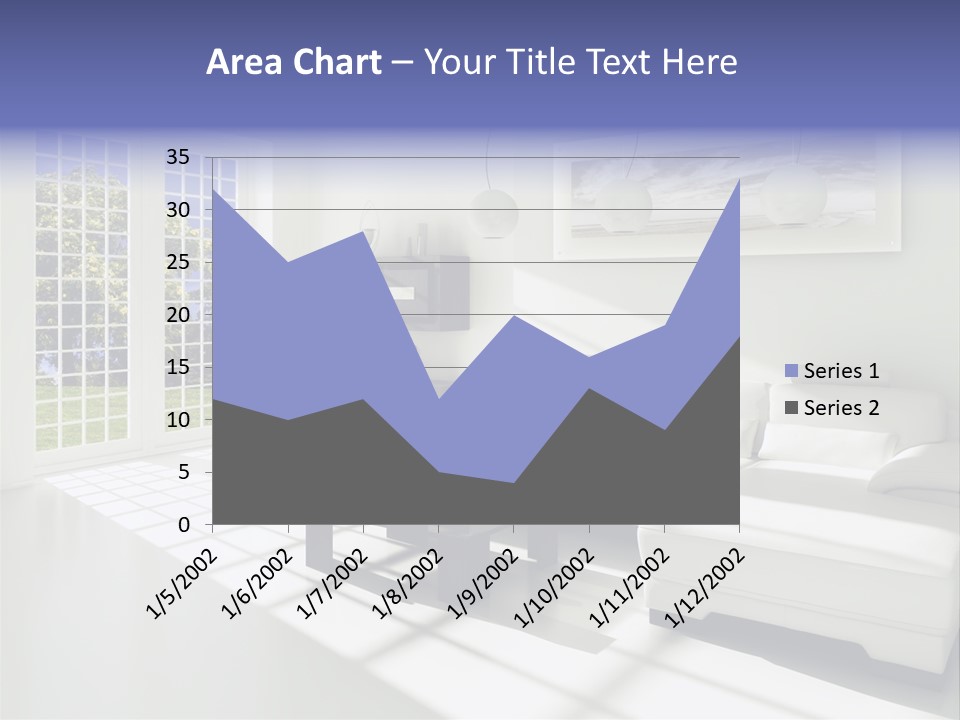 Tisch Wei Behaglich PowerPoint Template