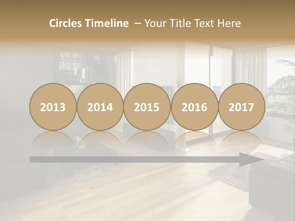 Loft Architektur Teppich PowerPoint Template