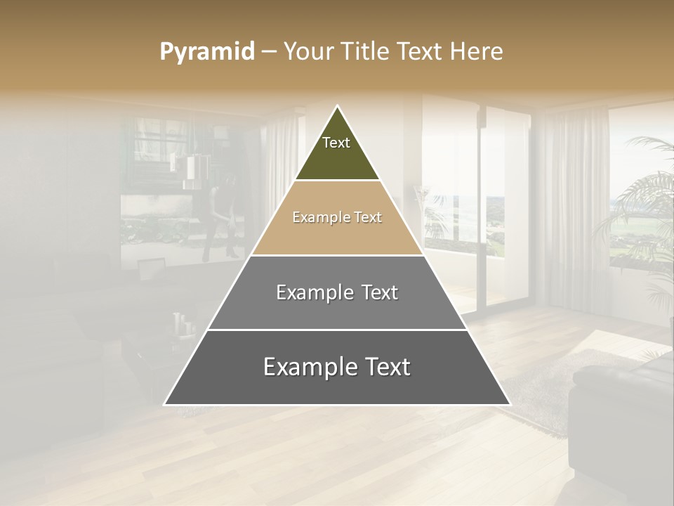 Loft Architektur Teppich PowerPoint Template