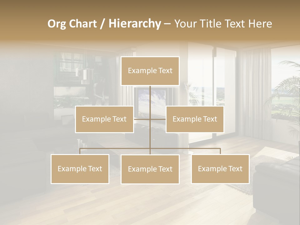 Loft Architektur Teppich PowerPoint Template