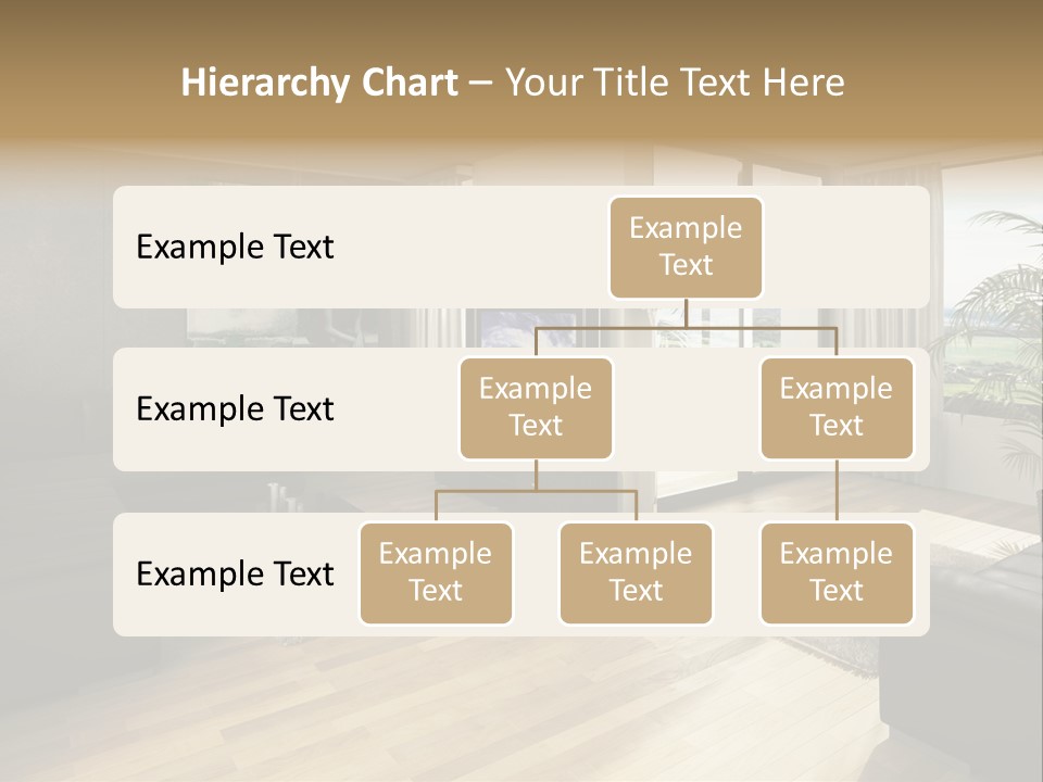 Loft Architektur Teppich PowerPoint Template