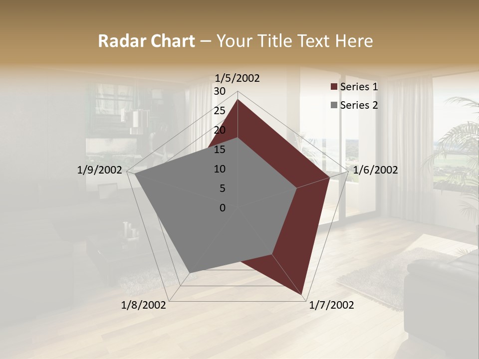Loft Architektur Teppich PowerPoint Template