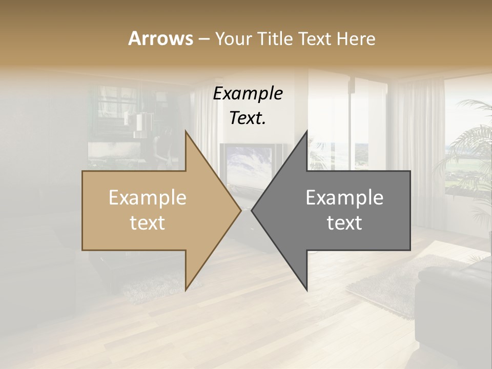 Loft Architektur Teppich PowerPoint Template
