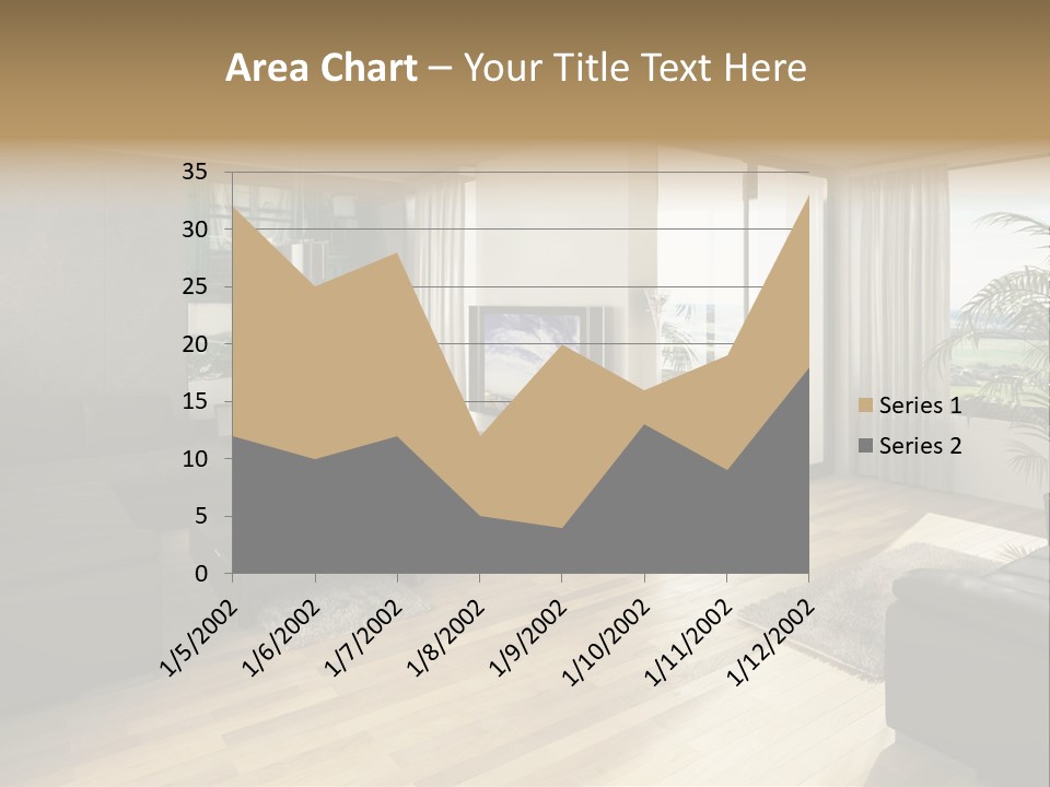 Loft Architektur Teppich PowerPoint Template