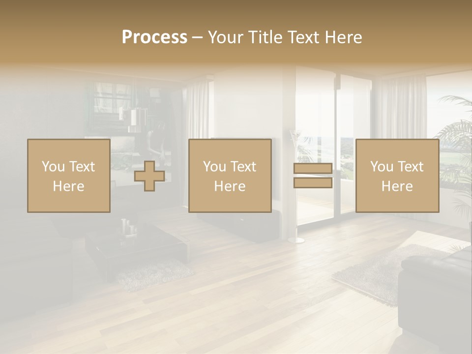 Loft Architektur Teppich PowerPoint Template