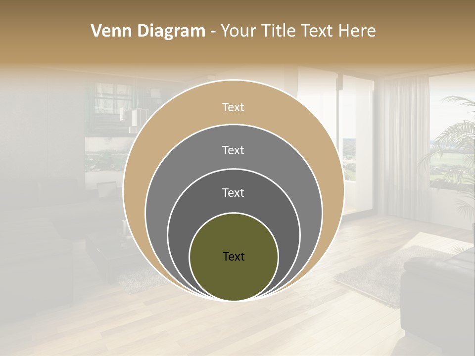 Loft Architektur Teppich PowerPoint Template