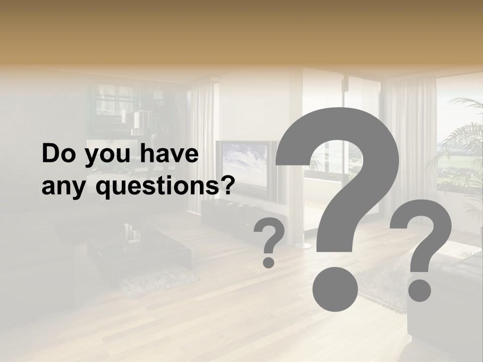 Loft Architektur Teppich PowerPoint Template