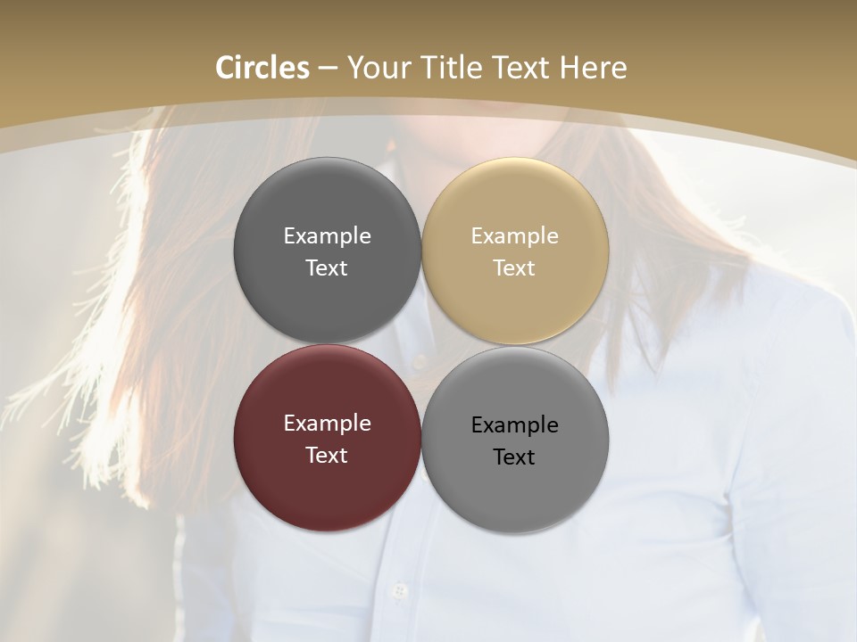 Walking Sunny Summer PowerPoint Template